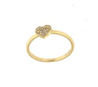 Anello Soranzo Gioielli Bambino Zirconi in Oro giallo Zircone DZ10414767 - DZ10414767